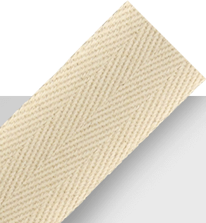 Tan heavy cotton twill tape