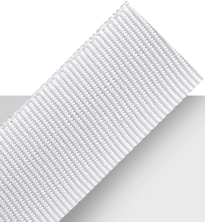 White polyester plain tape